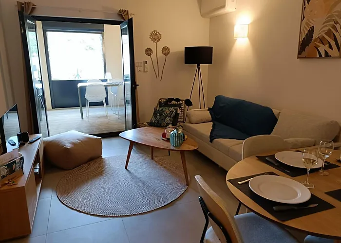 アパート Appt Neuf 2-4 Pers Avec Loggia - Piscine Chauffee - Bord De - Corse Du Sud- Bonifacio ピアノトリ・カルダレロ