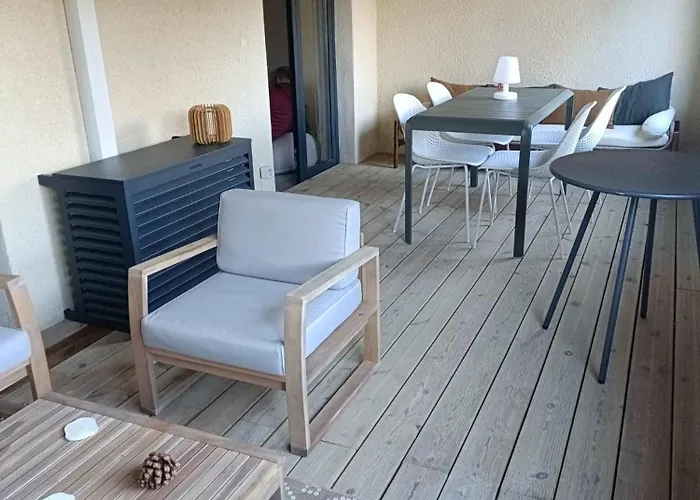 Apartment Appt Neuf 2-4 Pers Avec Loggia - Piscine Chauffee - Bord De - Corse Du Sud- Bonifacio